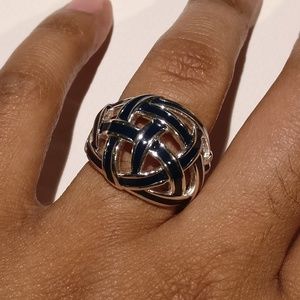 Banana Republic Domed Open Weave Ring